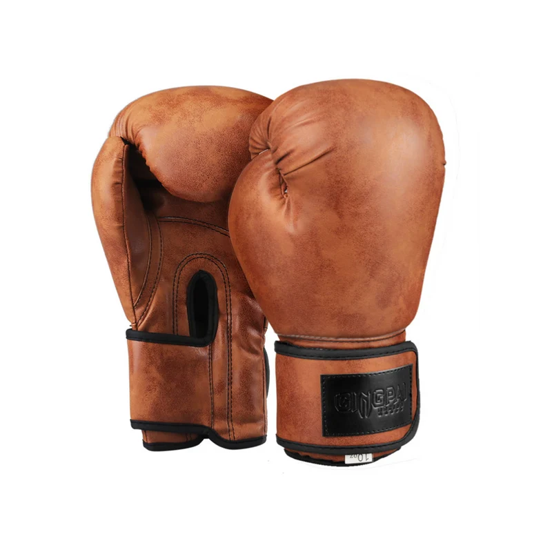 Gants de Boxe Vintage | Cuir Véritable Patiné