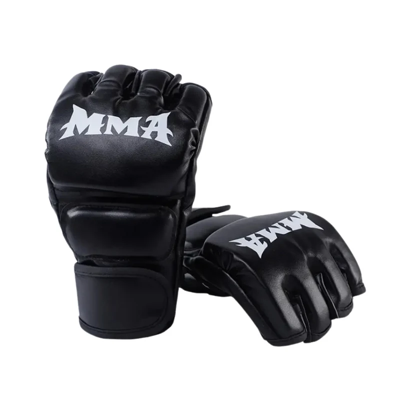 Gants de Boxe Cuir Pu | Ajustement Ergonomique Durable