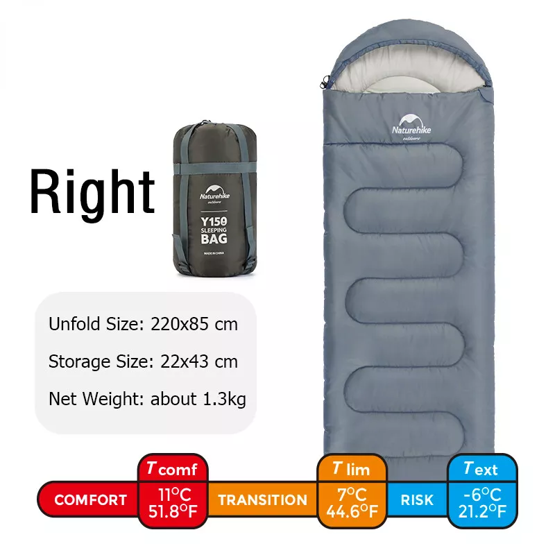 Y150L™ Hooded Synthetic Sleeping Bag 52°F / 11°C
