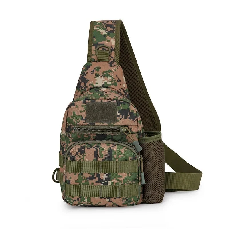 Sac bandoulière randonnée avec rangement bouteille