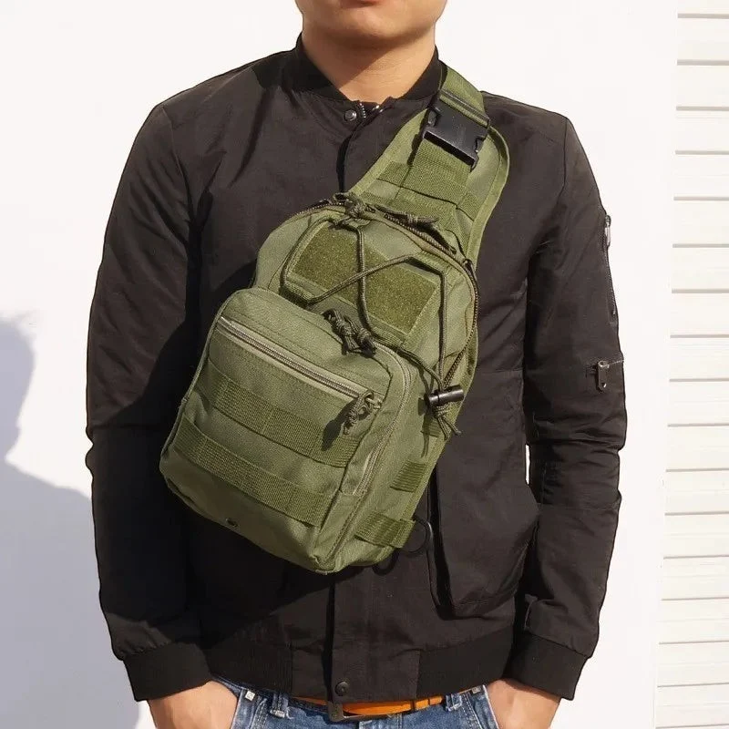 Sac bandoulière trekking multi-poches