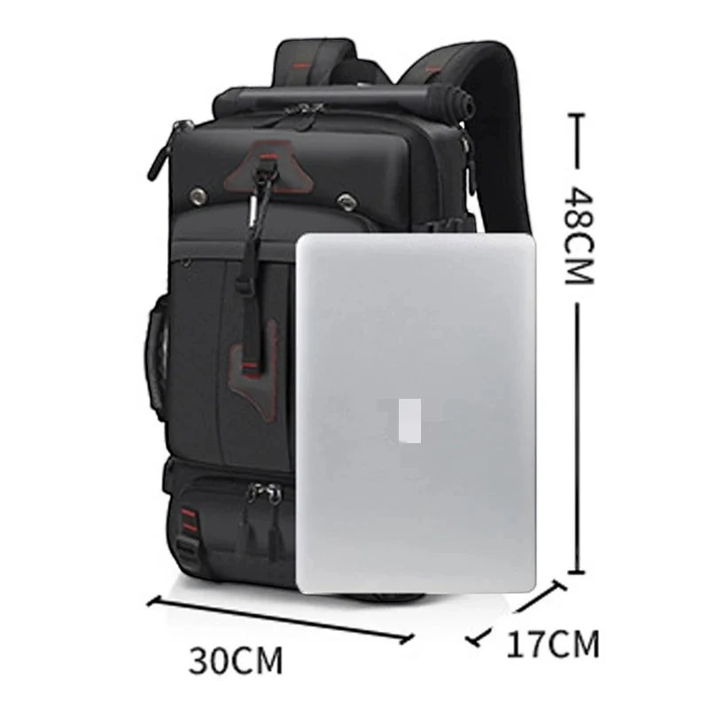 Sac à dos randonnée 80L imperméable multi-compartiments