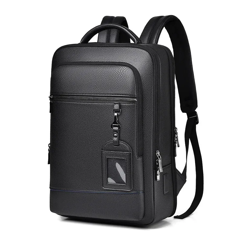 Sac à Dos Ordinateur 15.6 Pouces | Multi-Compartiments Pu Ergonomique