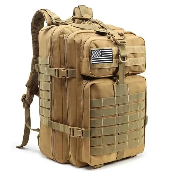 Sac à Dos Militaire 50l | Nylon Renforcé Compartiments Multiples