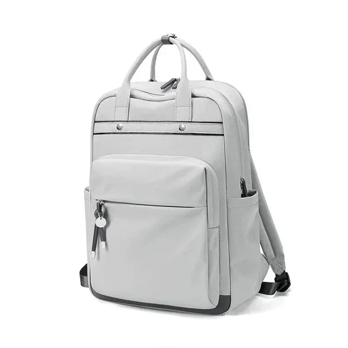 Sac à Dos Femme Ordinateur | Nylon Imperméable Multi-Poches