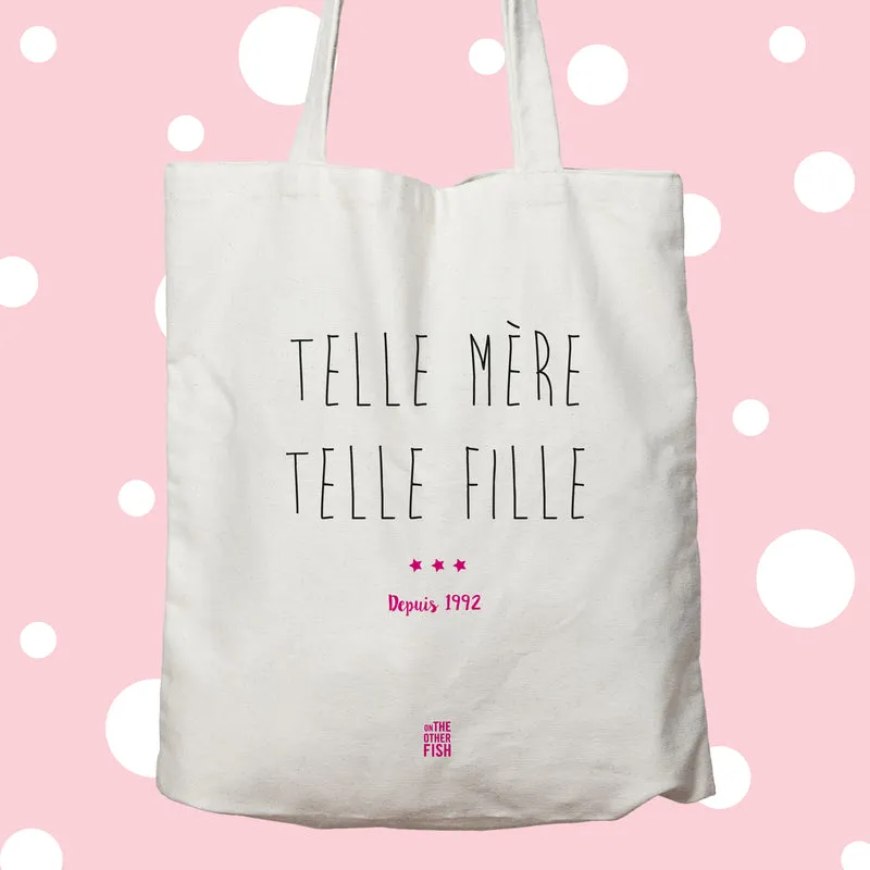Sac à personnaliser -Telle Mère, Telle Fille