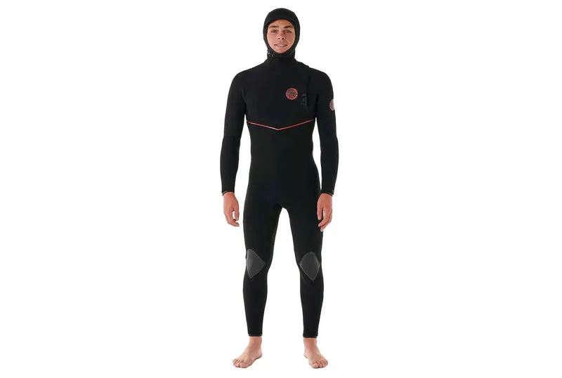 FLASHBOMB FUSION 4/3 À CAPUCHE SANS FERMETURE ÉCLAIR WETSUIT - HOMMES