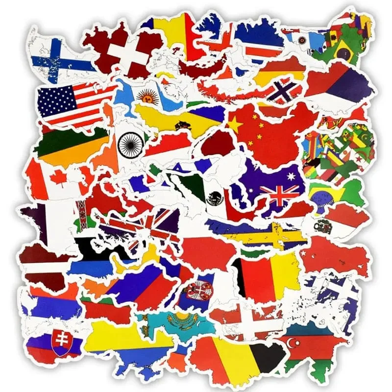 Autocollants Voyage Valise | Stickers Pvc Personnalisables