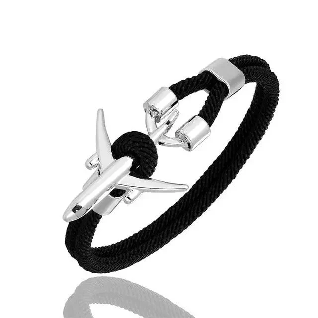 Bracelet Avion Voyage | Fermoir Avion Original