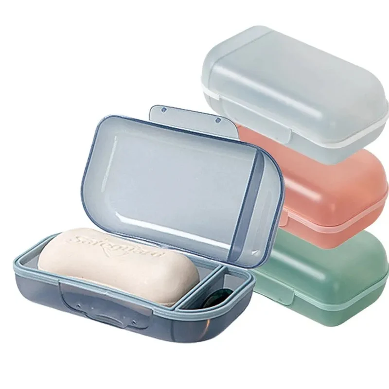 Boîte à Savon Voyage | Polypropylène Compact Transparent