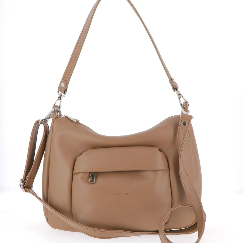 Sac Double Porté Emmanuelle - Gris Clair