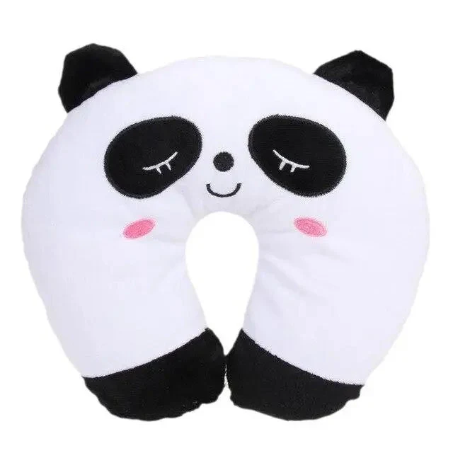 Coussin de Voyage Panda | Mousse Mémoire Coton Doux