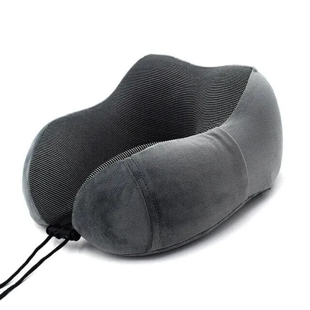 Coussin de Voyage Mémoire de Forme | Soutien Cou et Tête