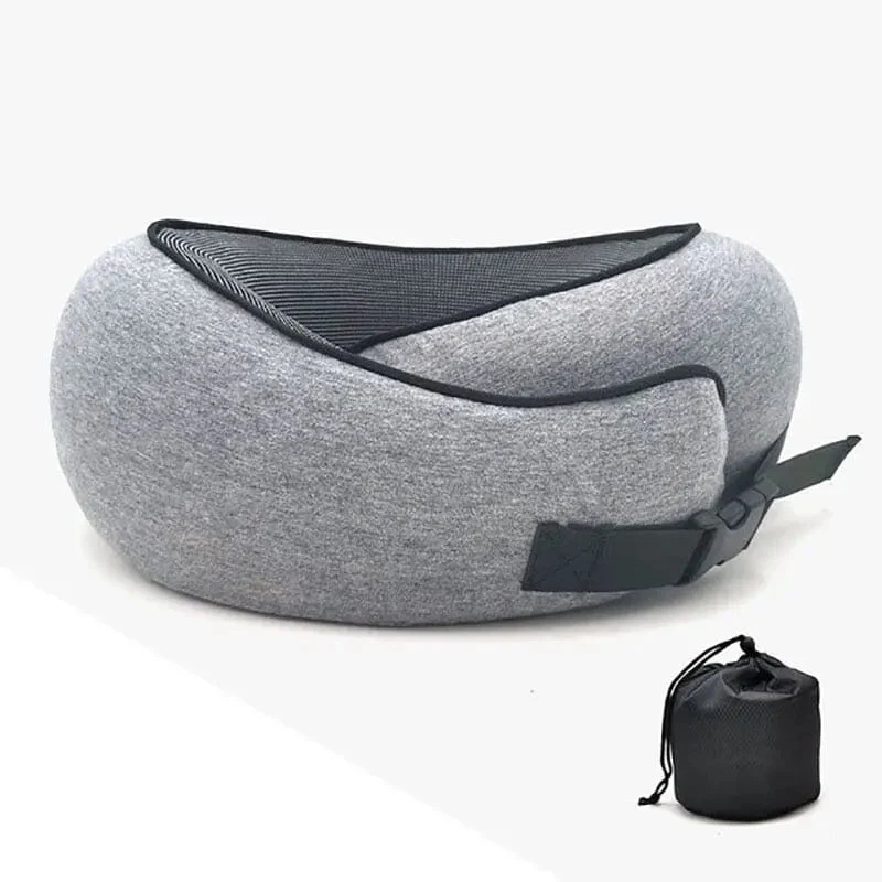 Coussin de Voyage Mémoire de Forme | Maintien Tête Ultra Doux