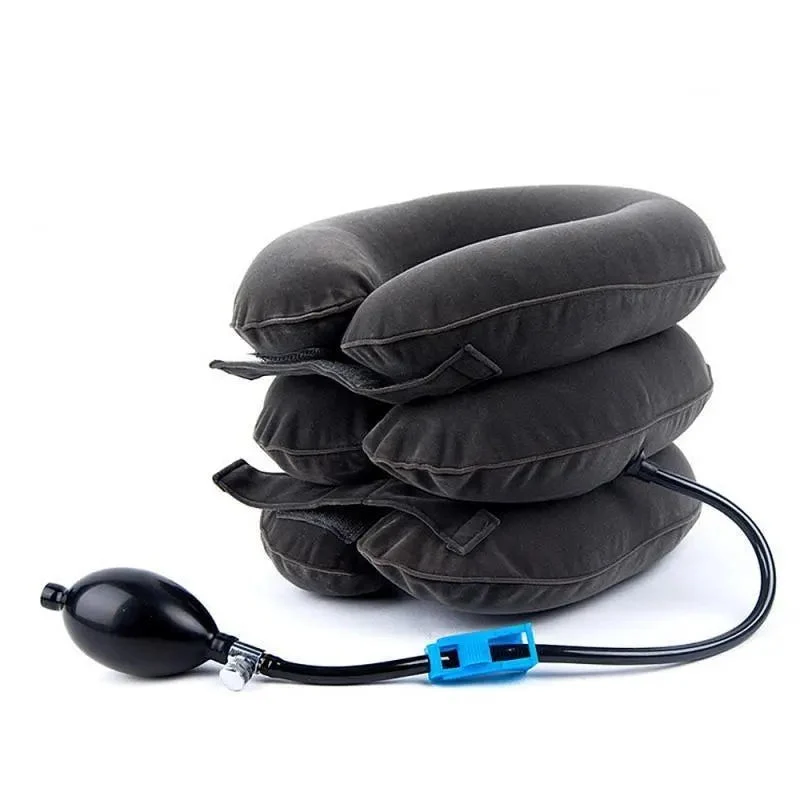 Coussin de Voyage Gonflable | Ajustable 3 Niveaux