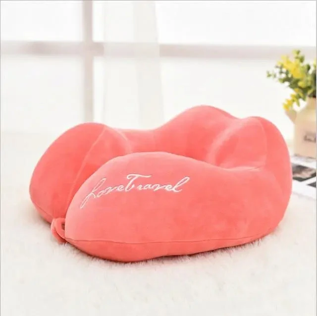 Coussin de Voyage Confortable | Maintien Tête Coton Doux