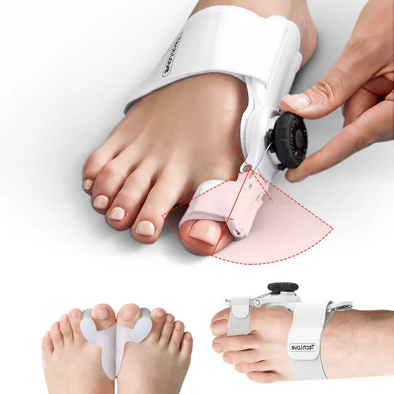 Correcteur Hallux Valgus Ajustable | Molette Réglable Abs Médical