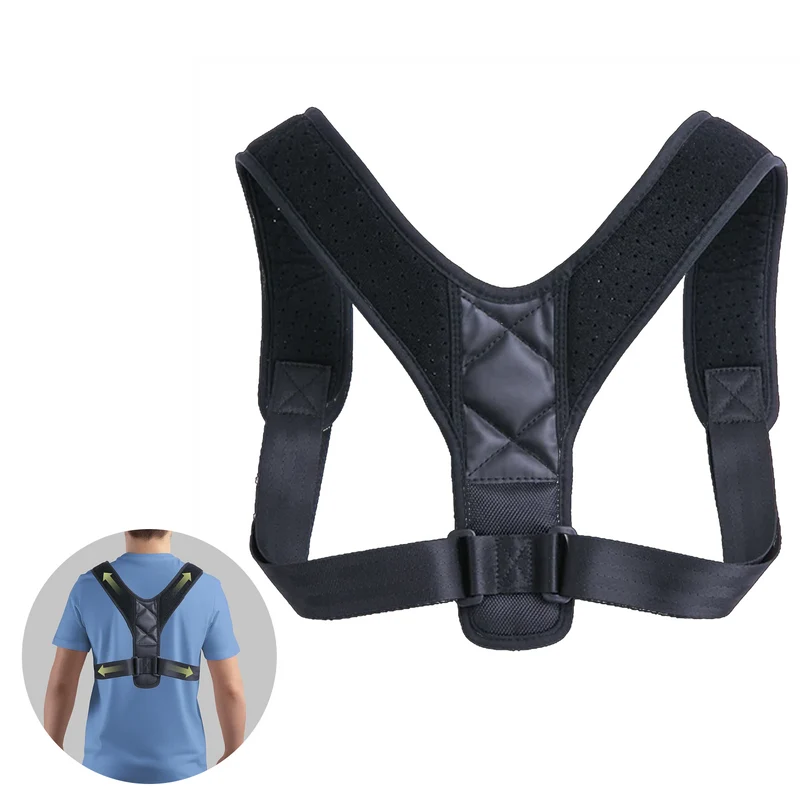 Correcteur de Posture Ajustable | Néoprène Respirant et Soutien Dorsal