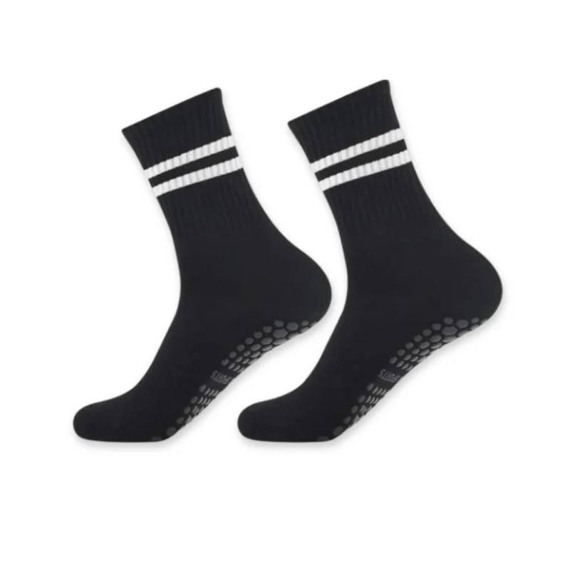 Chaussettes Antidérapantes Pilates Yoga | Adhérence Respirante et Élastique