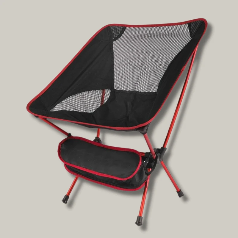 Chaise Camping Pliable Confortable | Soutien Ergonomique Extérieur