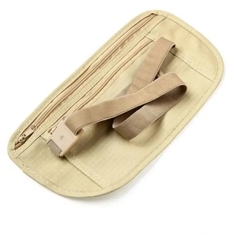 Ceinture de Voyage Sécurisée | Pochettes Zip Discrètes