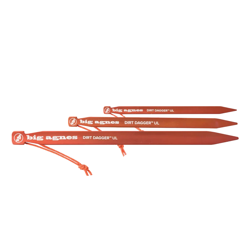 Dirt Dagger™ UL Tent Stakes: Pack of 30