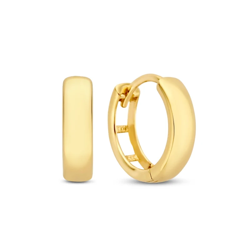 Isabel Bernard Rivoli Femmes Créoles Or 14 carats IB360141