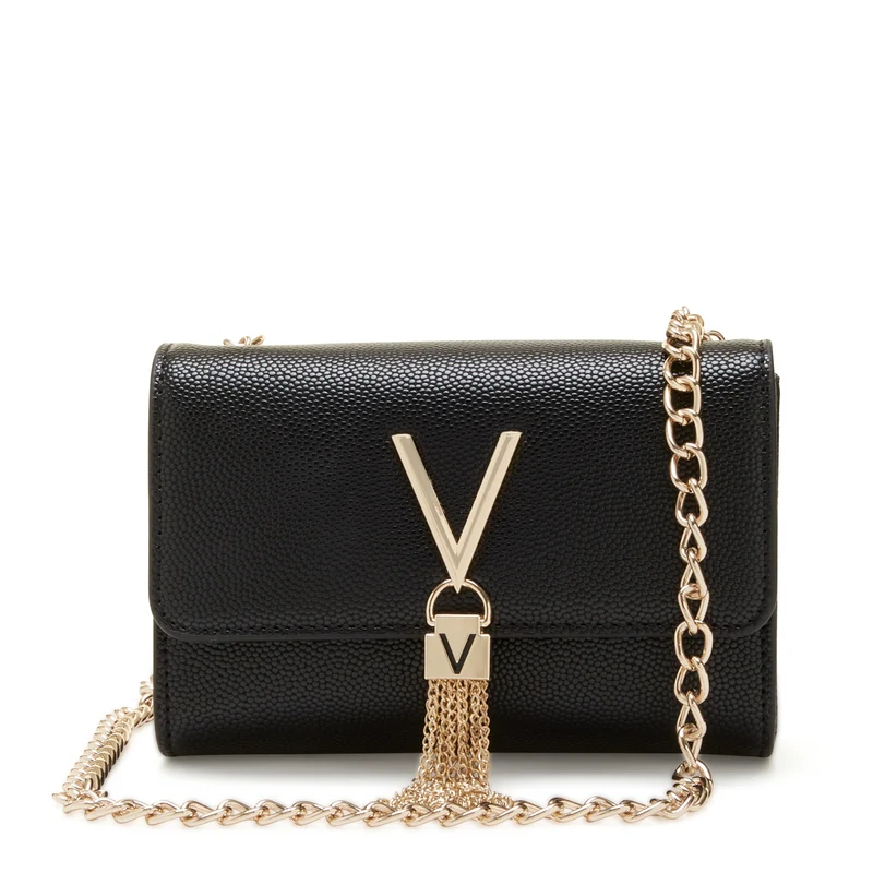 Valentino Bags Divina Sac Besace Noir VBS1R403GNERO/GOLD