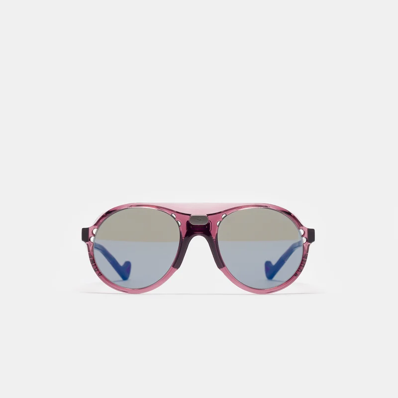 Kazu Tourer Sunglasses in Purple/D+ Blue Ice