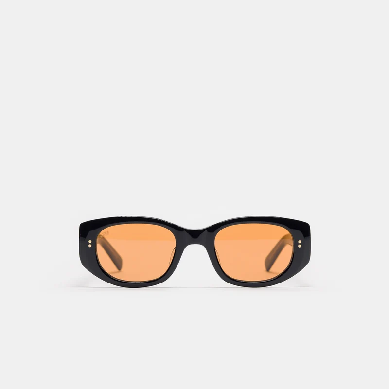 Silvia Sunglasses in Black/Umber
