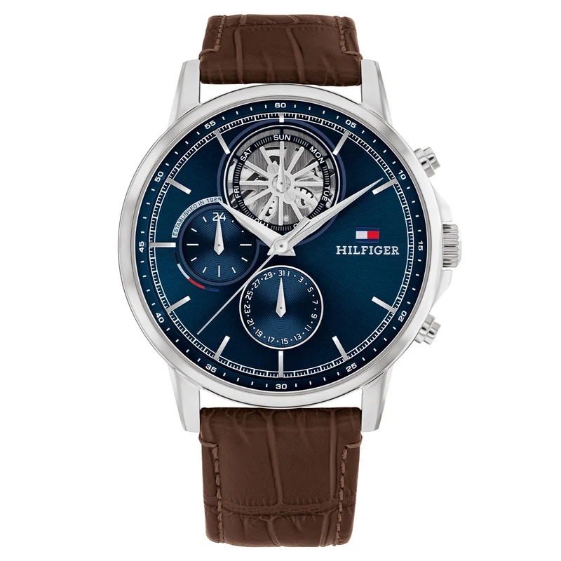 Tommy Hilfiger Hommes Montre Marron TH1710629