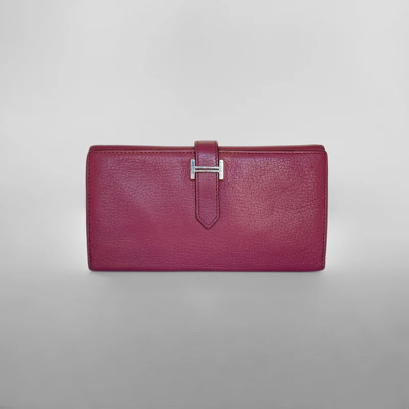 Hermès Bearn Portefeuille Epsom Cuir
