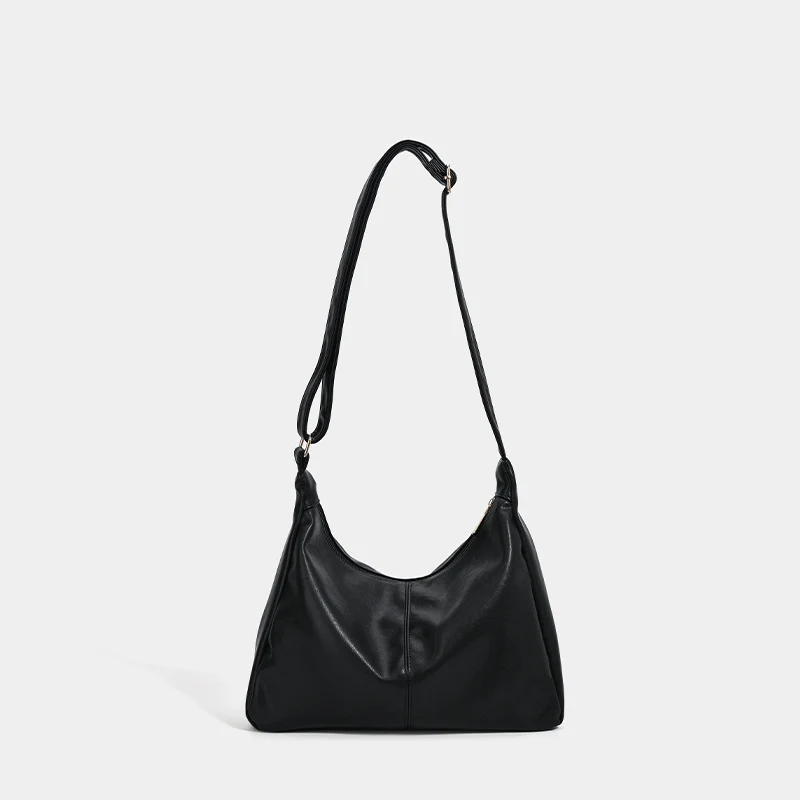 Maillard coffee-brown black hand shoulder bag