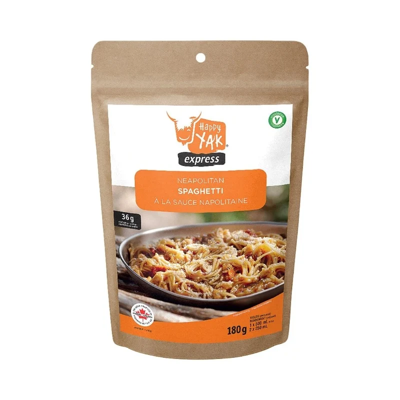Spaghetti Napolitain - Mets lyophilisés Happy Yak