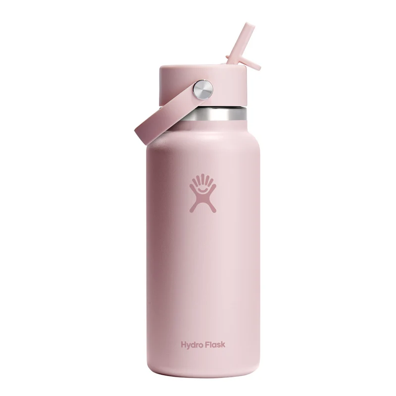 Bouteille isolée à goulot large Hydro Flask Monochrome Flex Straw Cap – 946 ml