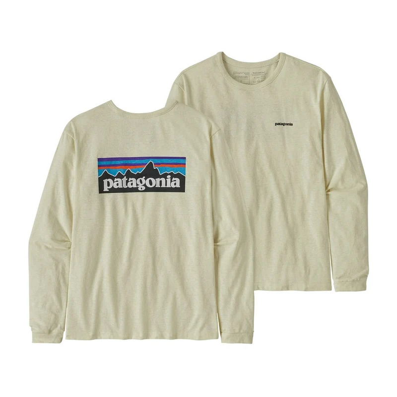 Chandail à manches longues Patagonia P-6 Logo Responsibili-Tee (femmes)