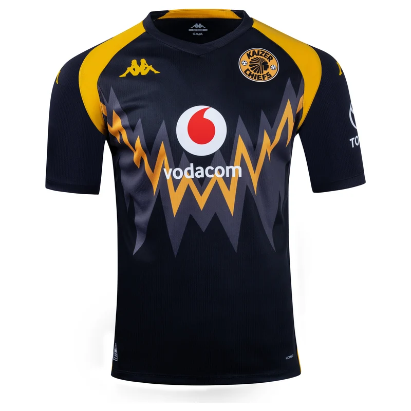 Kombat 2027 Away AM Jersey - Black Yellow Saffron