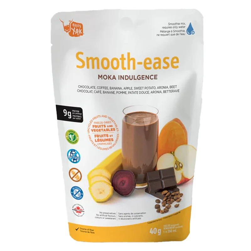 Happy Yak Smooth-Ease Smoothie – Moka Indulgence