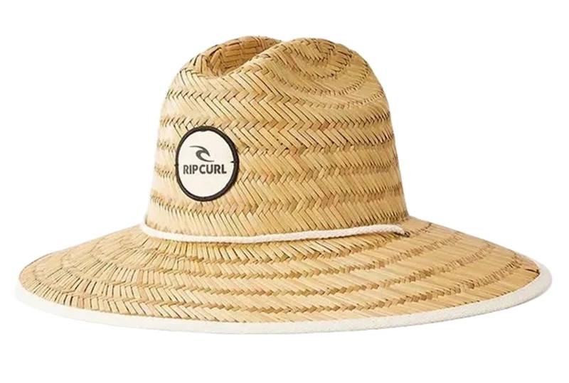 CHAPEAU DE SOLEIL CLASSIQUE EN PAILLE DE SURF