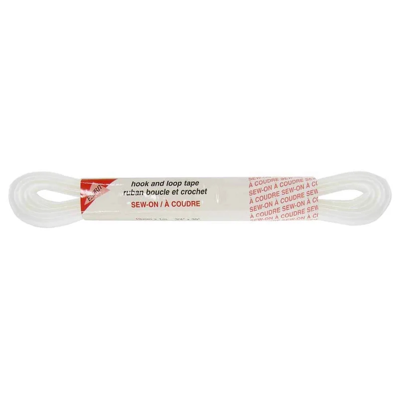 Esprit | Ruban auto-agrippant à coudre (Velcro) | 19mm x 1m (3⁄4″ x 39″)
