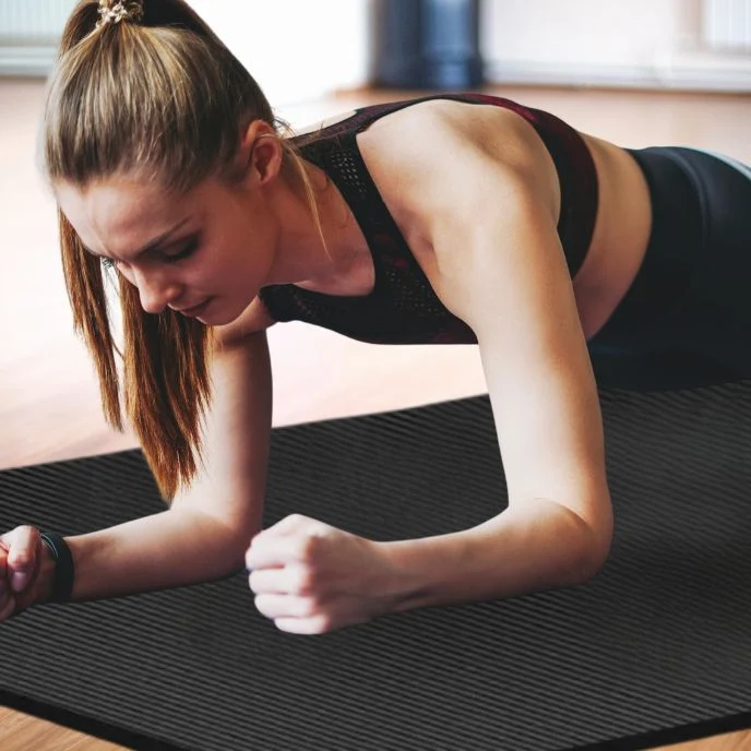 Tapis de gym | Noir