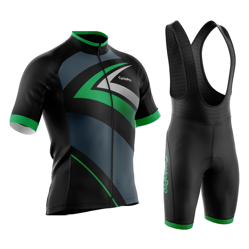 Tenue De Cyclisme Vert Speed