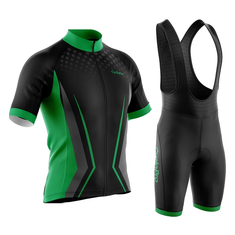 Tenue De Cyclisme Vert Solidity