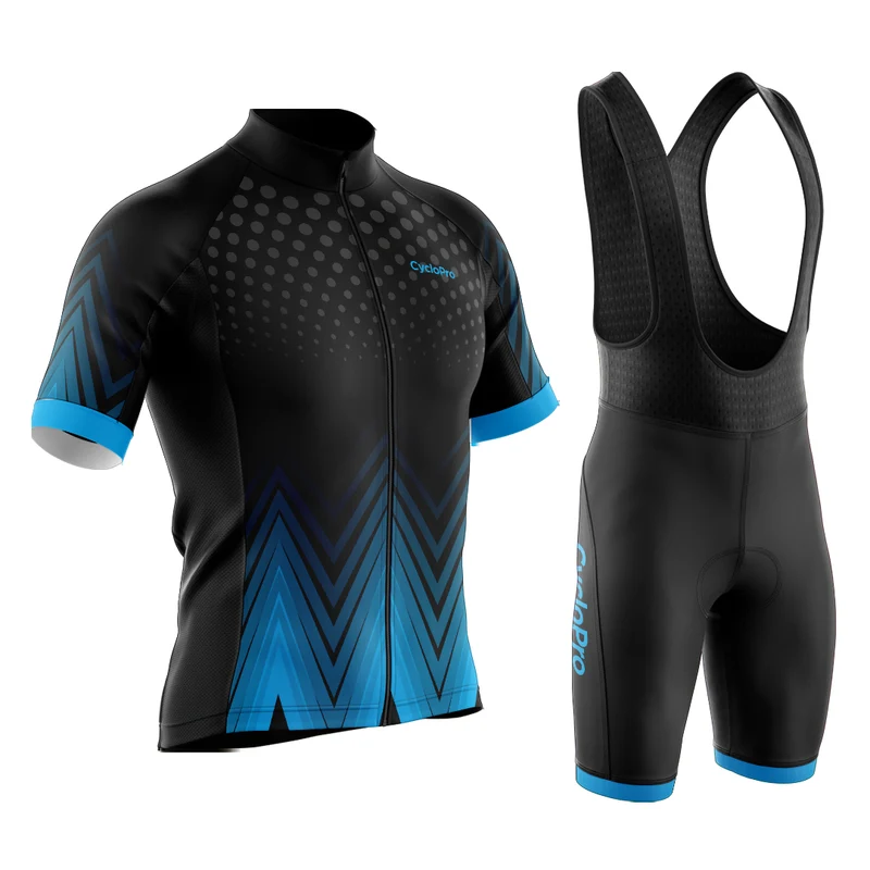 Tenue De Cyclisme Bleu Ecco