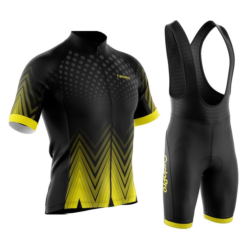 Tenue De Cyclisme Jaune Ecco