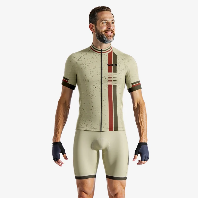 Tenue De Cyclisme Vintage Blanche