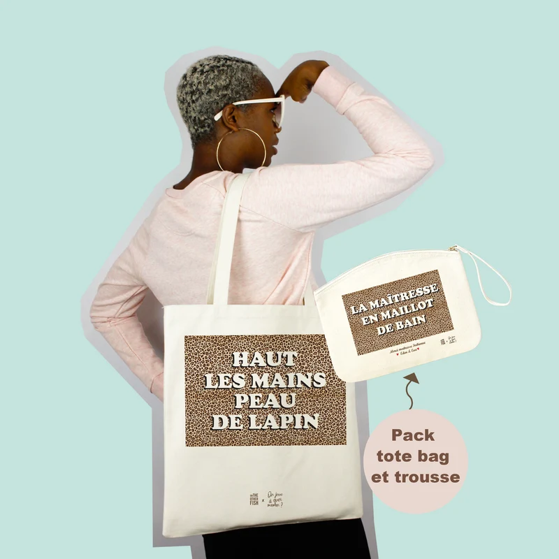 Le Duo Graou : Sac et Trousse - Haut les mains - La maîtresse en maillot de bain - On The Other Fish x On Joue à quoi maman ?