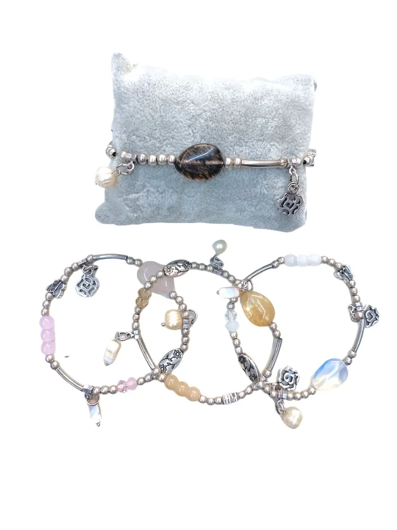 Bracelets fantaisie Annabelle (x12)