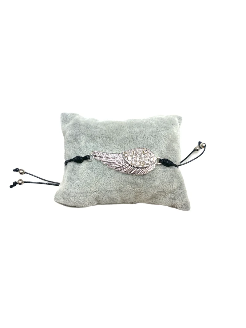 Bracelets ficelle avec motif aile (x12)