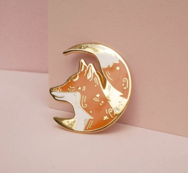 Pin's renard - Malicieuse